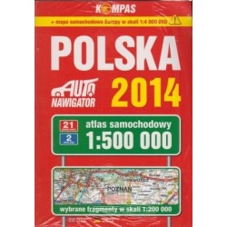 Polska 2014 atlas...