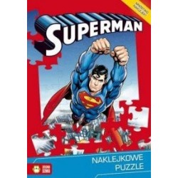 Superman Naklejkowe puzzle