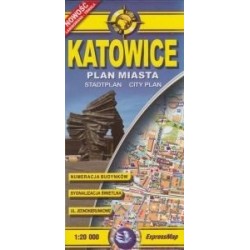 Katowice Plan miasta Skala...