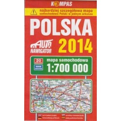 Polska 2014 mapa...